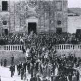 Il 10 ottobre del 1908 torn� in visita a Santeramo. La mattina celebr� una messa allestita, per il gran numero di partecipanti, sul sagrato del convento di San Rocco (attuale monastero dei Frati riformati Francescani)